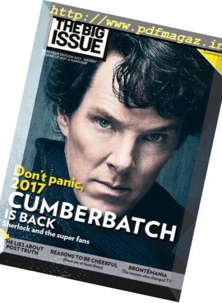 The Big Issue – 28 December 2016 Cover
