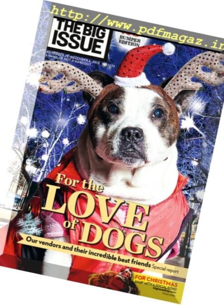 The Big Issue – 28 November 2016 Cover