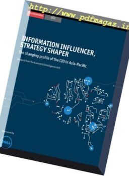 The Economist (Intelligence Unit) – Information Infuencer, Strategy Shaper (2016)