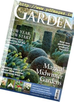 The English Garden – January 2017