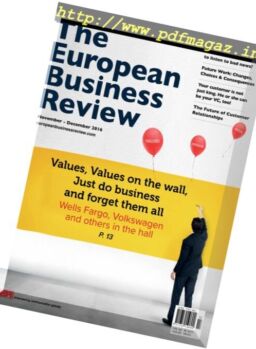 The European Business Review – November-December 2016