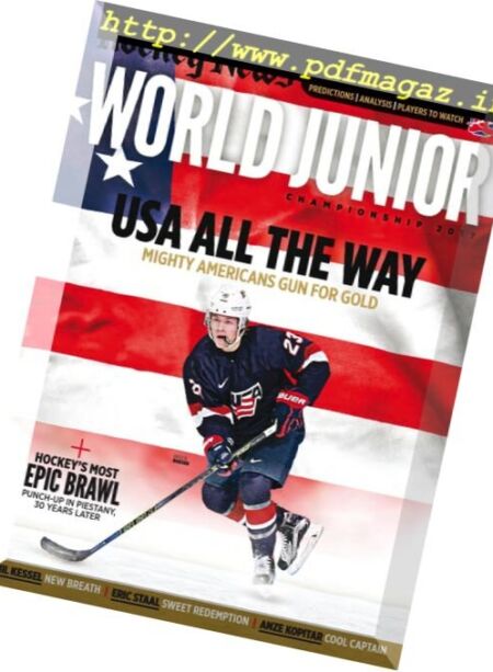 The Hockey News – World Juniors Championship 2017 Cover
