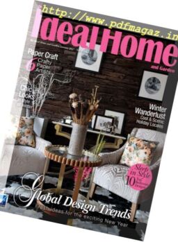 The Ideal Home and Garden India – January 2017