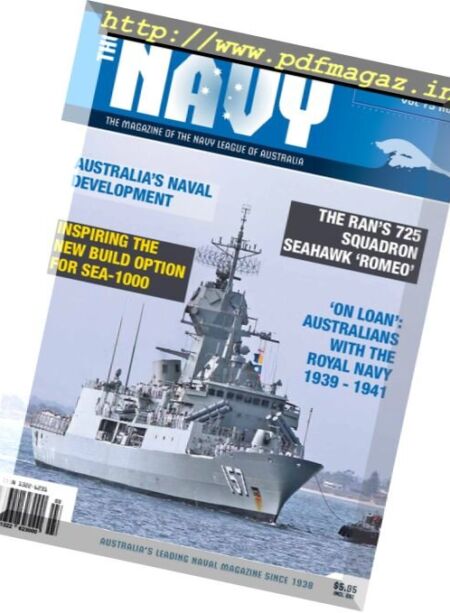 The Navy – July-September 2013 Cover