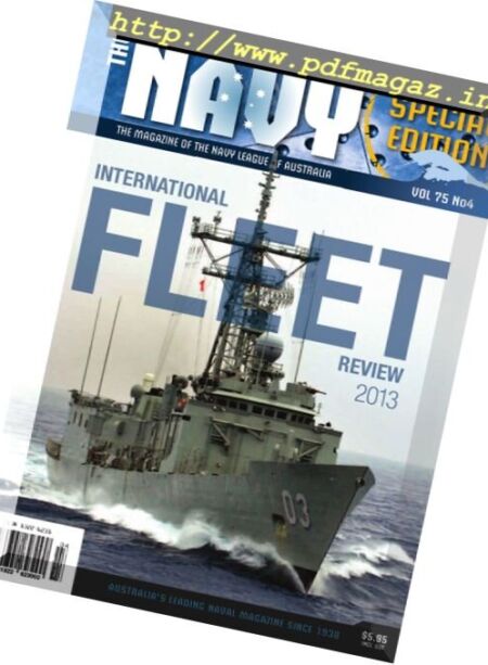 The Navy – October-December 2013 Cover