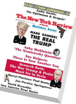The New York Review of Books – 22 December 2016