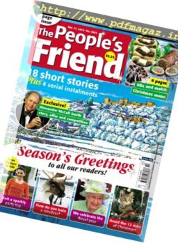 The People’s Friend – 17 December 2016