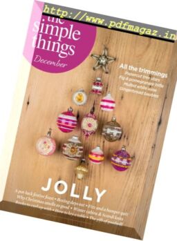 The Simple Things – December 2016