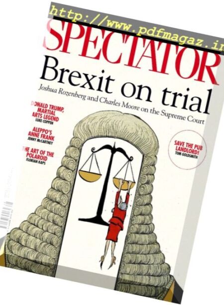 The Spectator – 3 December 2016 Cover