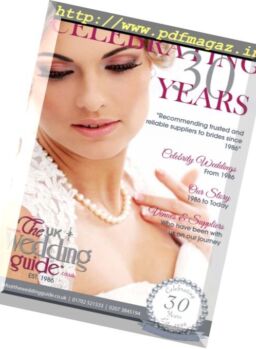 The UK Wedding Guide – 30th Anniversary Supplement (2016)