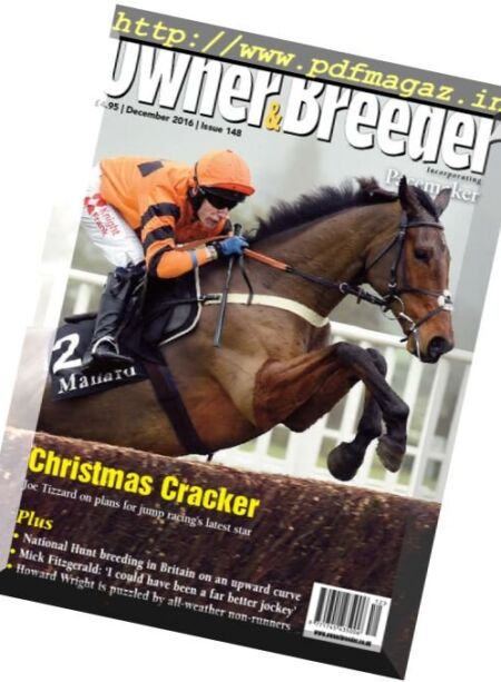 Thoroughbred Owner and Breeder – December 2016 Cover