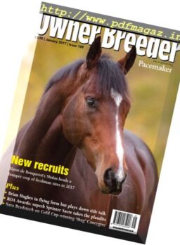 Thoroughbred Owner and Breeder – January 2017