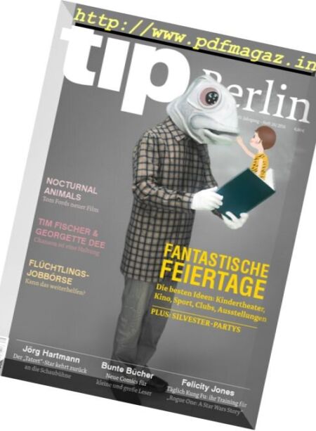 Tip Berlin – Nr.26, 2016 Cover