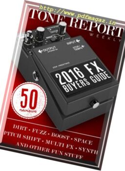 Tone Report Weekly – 2016 FX Buyer’s Guide