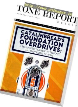 Tone Report Weekly – Issue 157, December 16 2016
