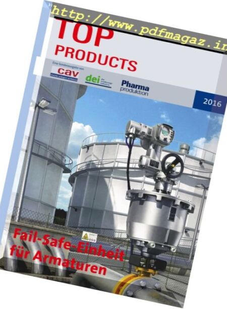 Top Products – 2016 Cover