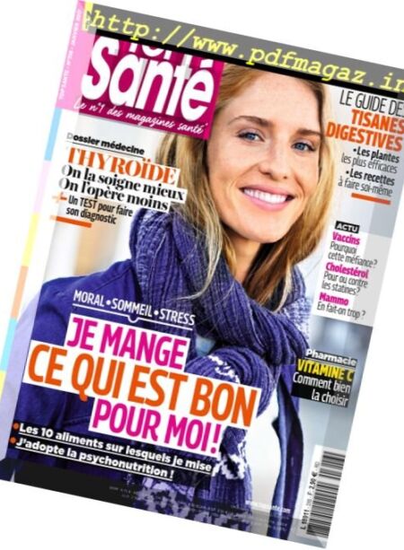 Top Sante – Janvier 2017 Cover