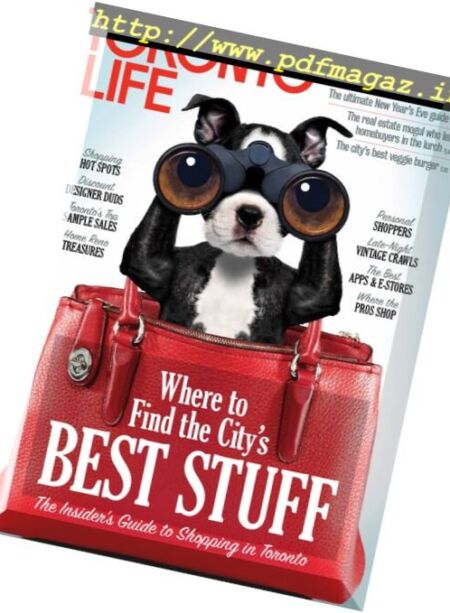 Toronto Life – January 2017 Cover