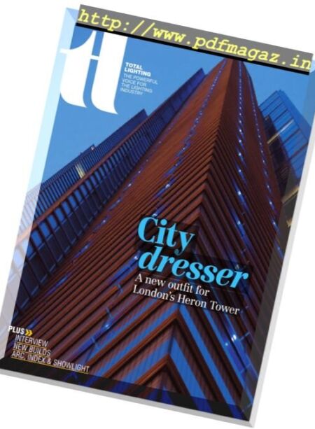 Total Lighting Magazine – May 2013 Cover