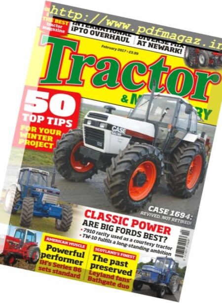 Tractor & Machinery – February 2017 Cover