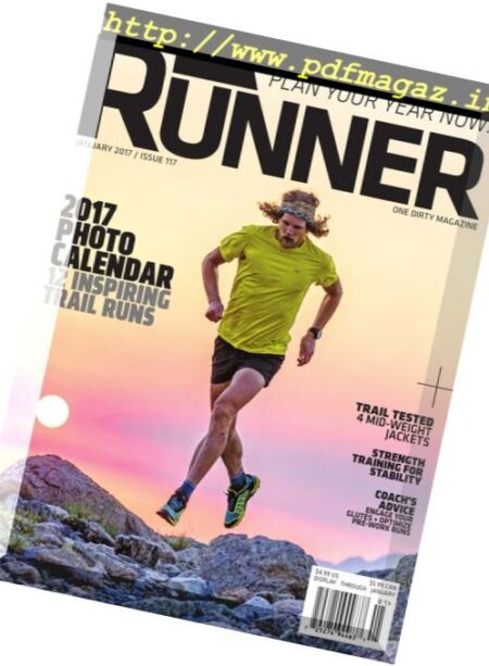 Trail Runner – January 2017 Cover