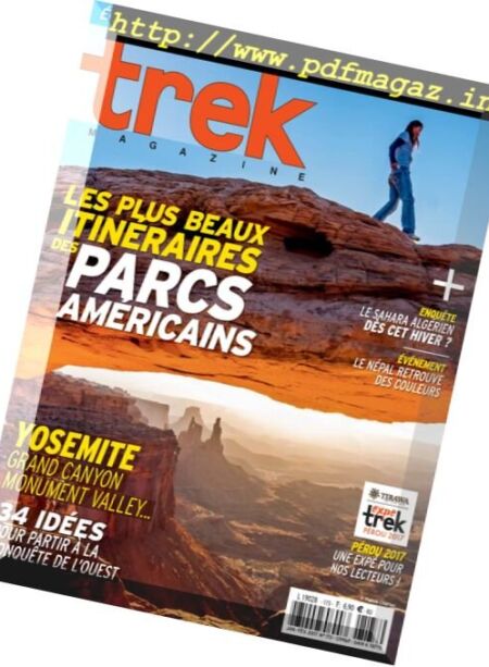 Trek Magazine – Janvier 2017 Cover