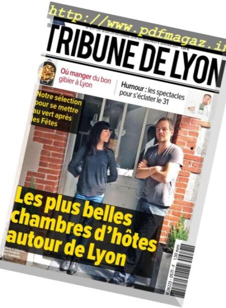 Tribune de Lyon – 29 Decembre 2016 au 4 Janvier 2017 Cover