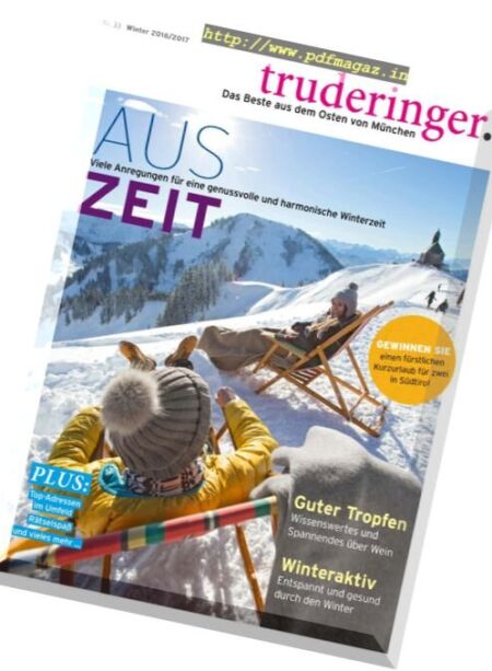 Truderinger – Winter 2016-2017 Cover