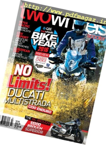 Two Wheels – December 2016 Cover