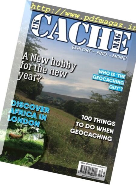 UK Cache Mag – December 2016 – January 2017 Cover