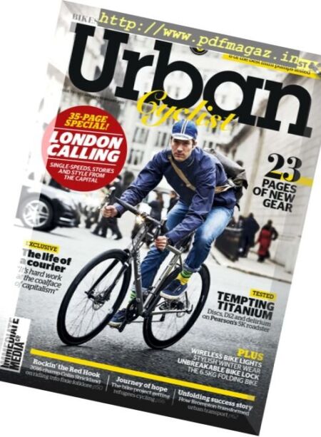 Urban Cyclist – January-February 2017 Cover