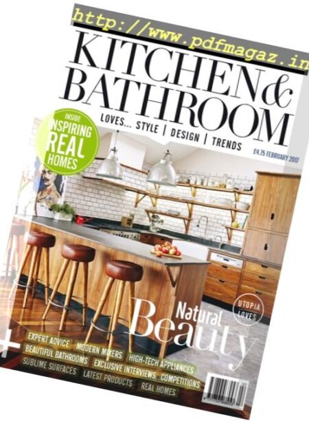 Utopia Kitchen & Bathroom – February 2017 Cover
