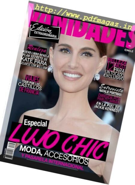 Vanidades Chile – 2 Deciembre 2016 Cover