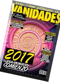 Vanidades Chile – Especial Astrologia – 28 Diciembre 2016