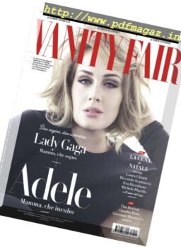Vanity Fair Italia – 14 Dicembre 2016