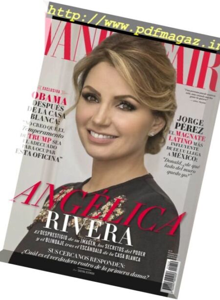 Vanity Fair Mexico – Diciembre 2016 Cover