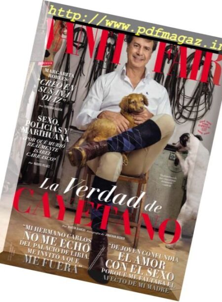 Vanity Fair Spain – Enero 2017 Cover