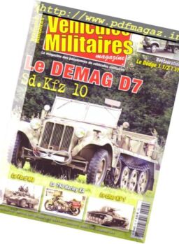 Vehicules Militaires – N 26, Avril-Mai 2009