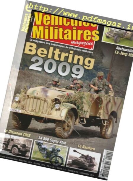 Vehicules Militaires – N 29, Octobre-Novembre 2009 Cover