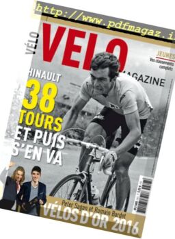 Velo Magazine – Decembre 2016 – Janvier 2017