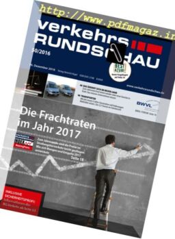 Verkehrs Rundschau – Nr.50, 2016