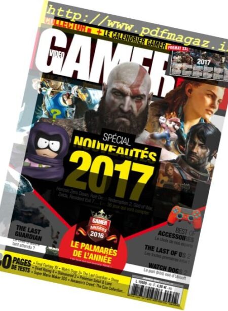 Video Gamer – Janvier 2017 Cover