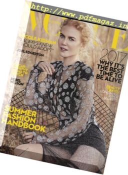 Vogue Australia – January 2017