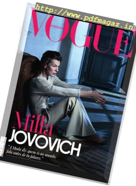 Vogue Portugal – Dezembro 2016 Cover