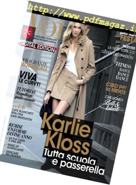 Voila – Dicembre 2016 Cover
