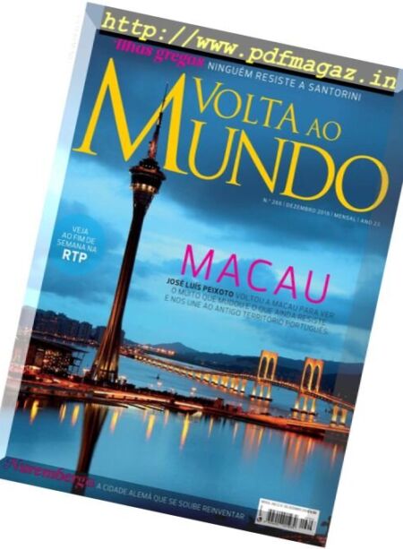 Volta ao Mundo – Dezembro 2016 Cover
