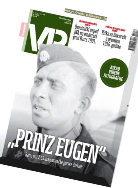 VP-Magazin – Za Vojnu Povijest Prosinac 2016 Cover