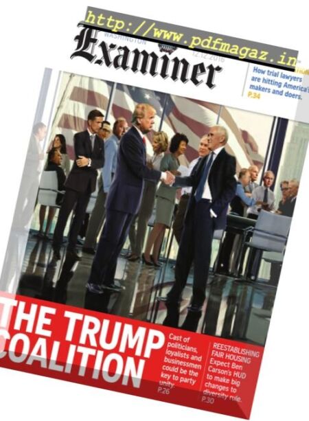 Washington Examiner – December 2016 Cover