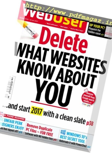 WebUser – 30 December 2017 Cover
