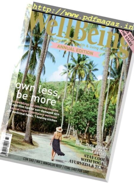 Wellbeing – Issue 166, 2017 Cover